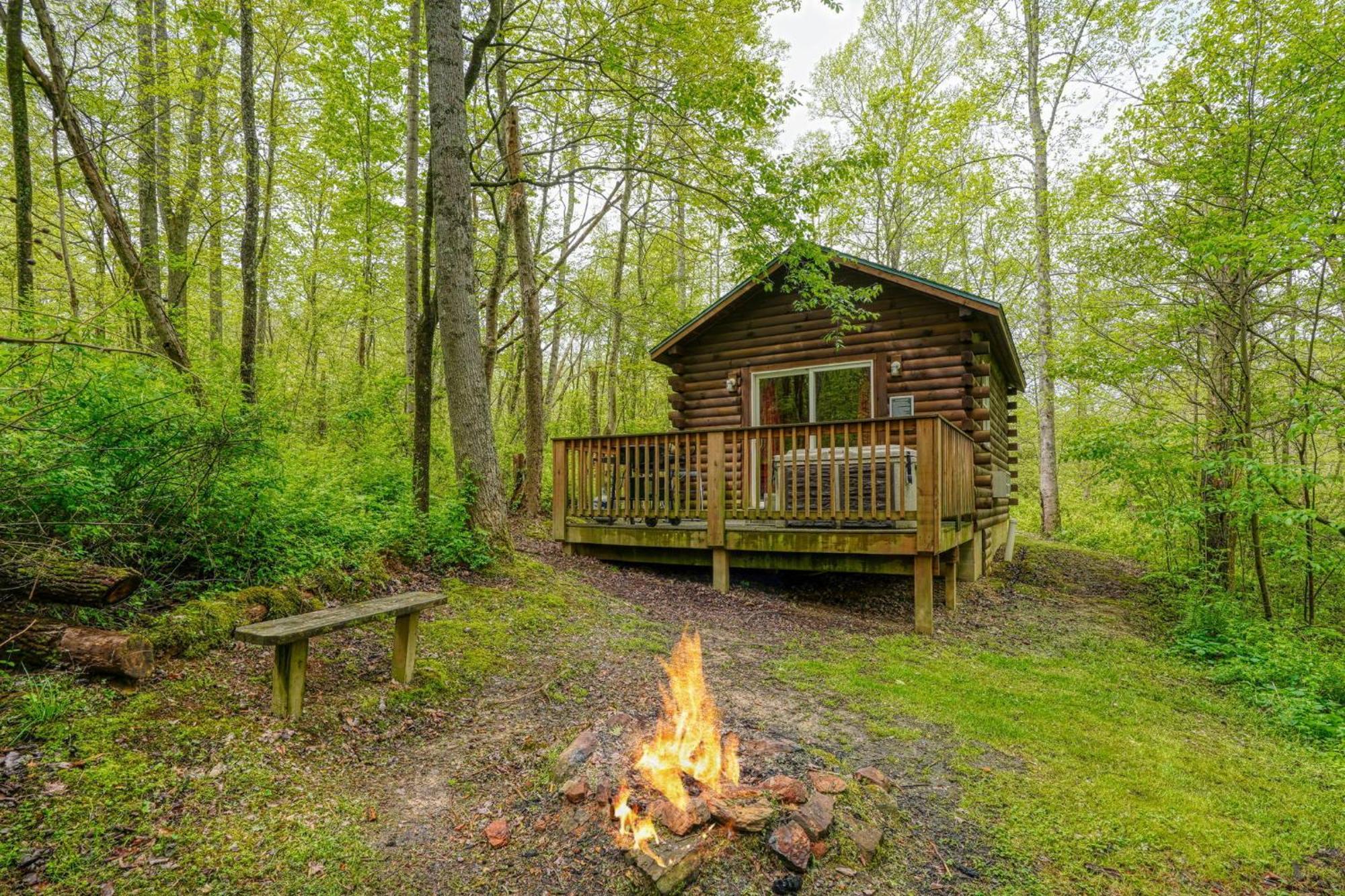 Blue Rose Cabins - Cozy Cabin Logan Exterior photo